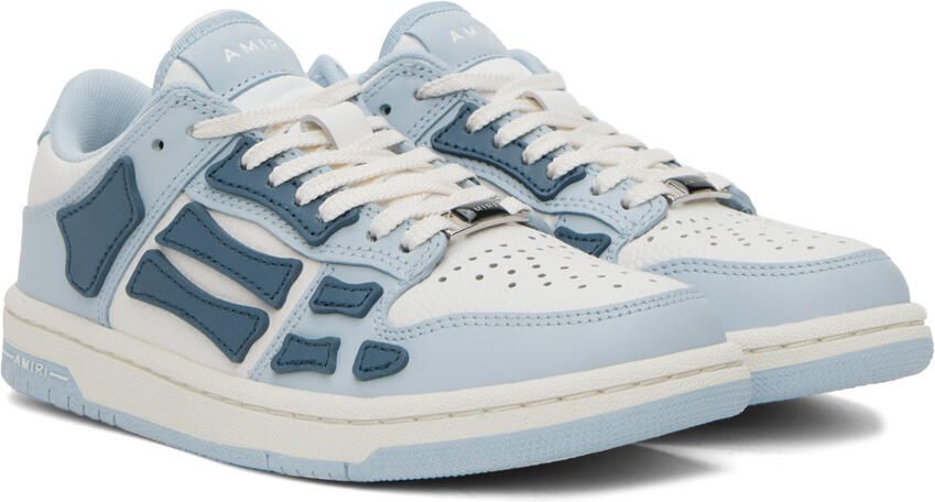 AMIRI Blue Skel Top Low Sneakers - Picture 2