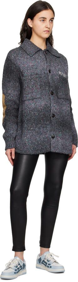 AMIRI Blue Skel Top Low Sneakers - Picture 4