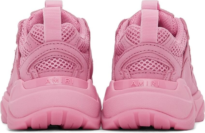 AMIRI Kids Pink Bone Runner Sneakers