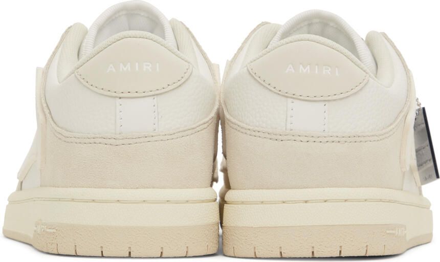AMIRI Off-White Skel Top Low Sneakers