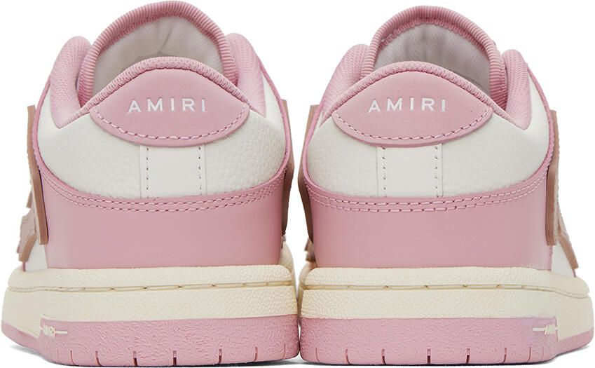 AMIRI Pink Skel Top Low Sneakers