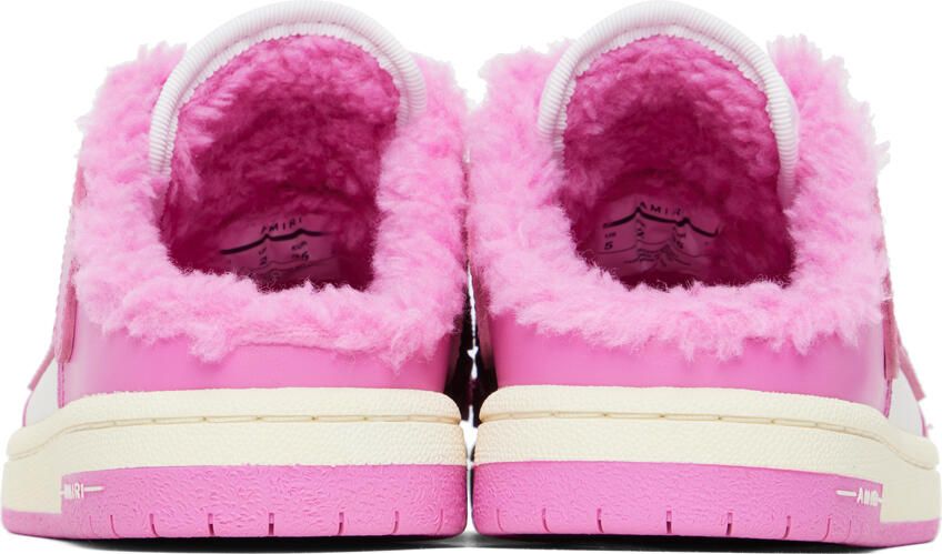 AMIRI Pink Skel Top Sneakers