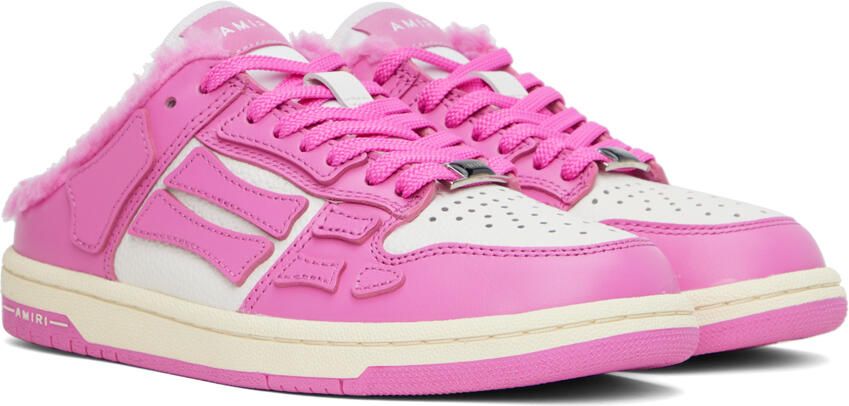 AMIRI Pink Skel Top Sneakers - Picture 2