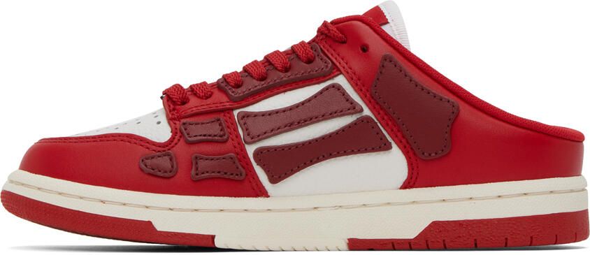 AMIRI Red Skel Top Mules - Picture 3