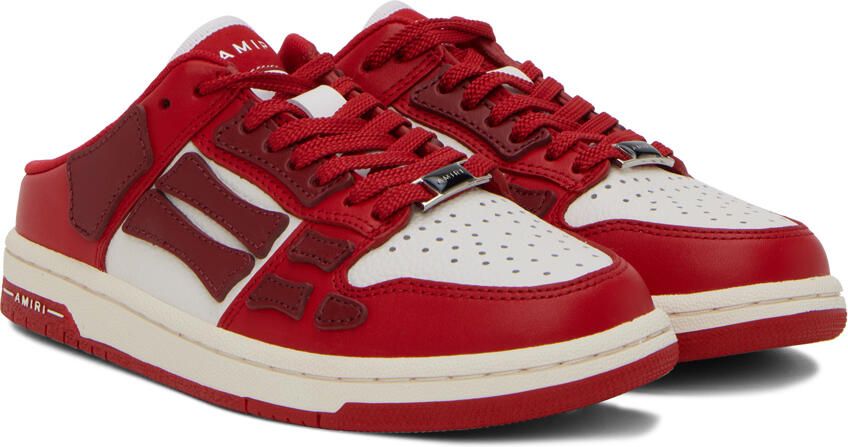 AMIRI Red Skel Top Mules - Picture 2