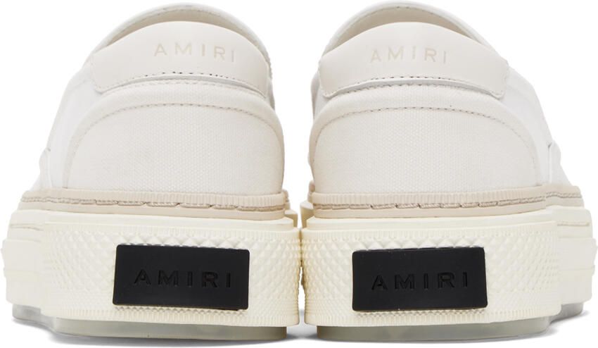 AMIRI Taupe Skel Top Sneakers