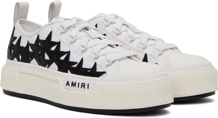 AMIRI White Stars Court Sneakers - Picture 2