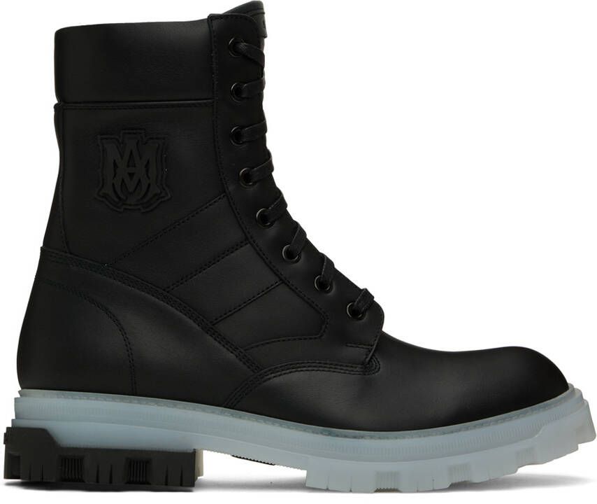 AMIRI Black Leather Boots - Picture 5