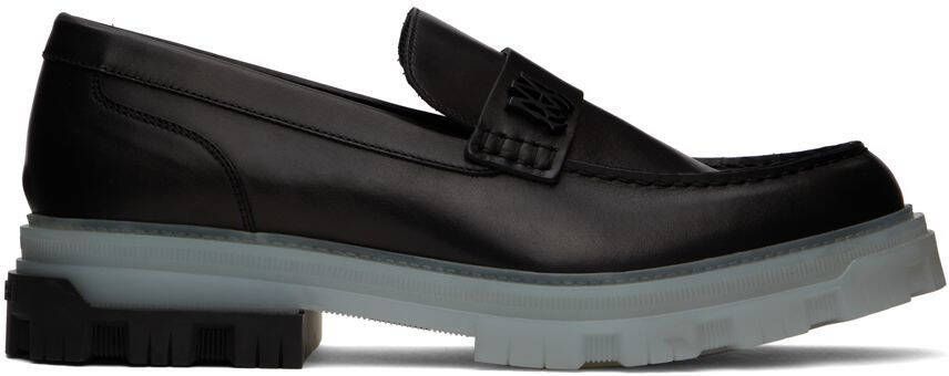 AMIRI Black Military Slip-On Loafers - Picture 5