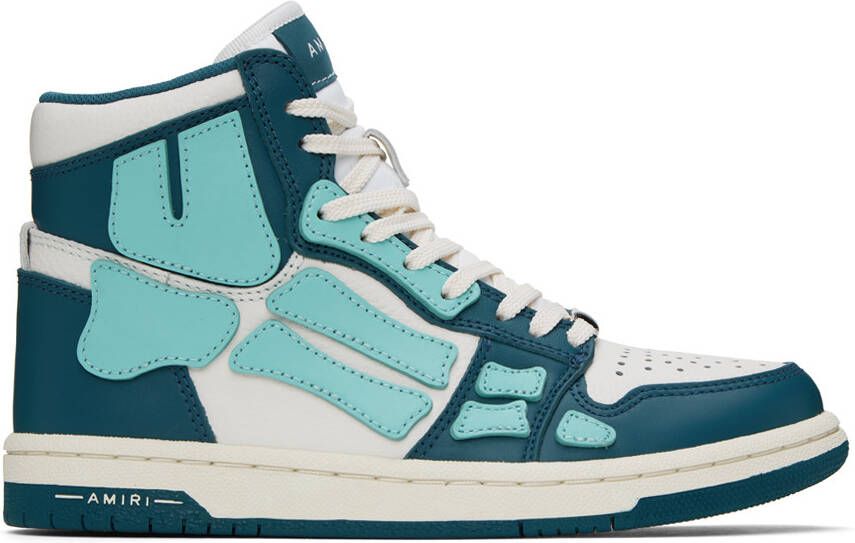 AMIRI Blue Skel Top Hi Sneakers - Picture 5