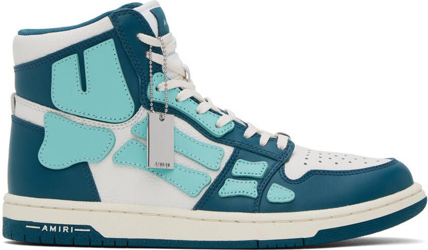 AMIRI Blue Skel Top Hi Sneakers - Picture 5