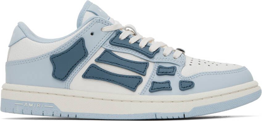 AMIRI Blue Skel Top Low Sneakers - Picture 5