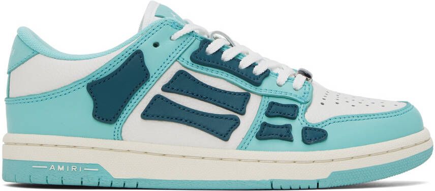 AMIRI Blue Skel Top Low Sneakers - Picture 5