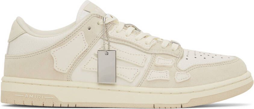AMIRI Off-White Skel Top Low Sneakers - Picture 4