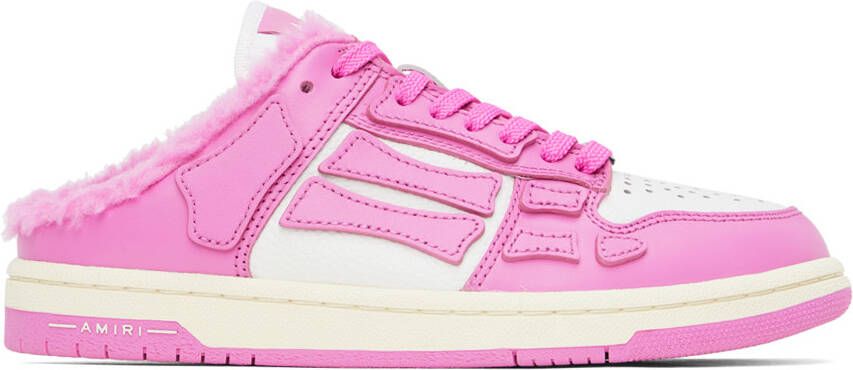AMIRI Pink Skel Top Sneakers - Picture 5