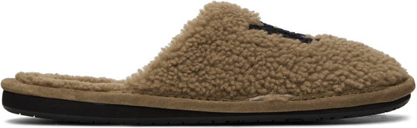 AMIRI Tan Lux Slippers - Picture 4