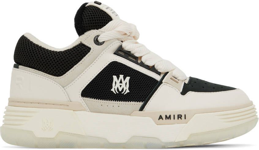 AMIRI White & Black MA-1 Sneakers - Picture 5