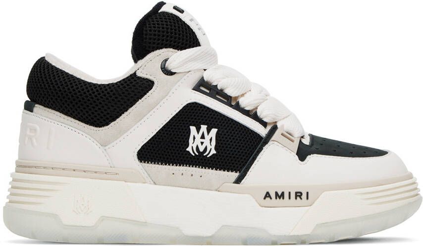 AMIRI White & Black MA-1 Sneakers - Picture 5