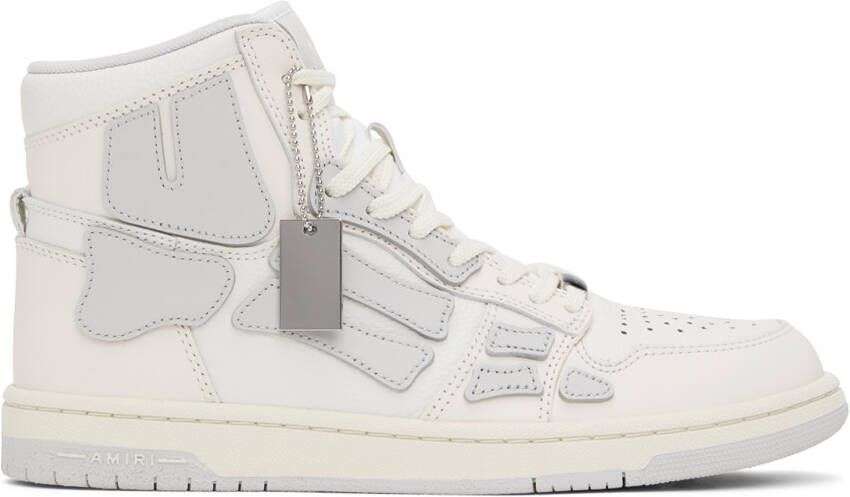AMIRI White Skel Top Hi Sneakers - Picture 5