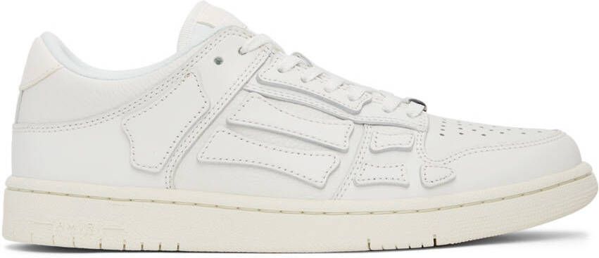 AMIRI White Skel Top Low Sneakers - Picture 4