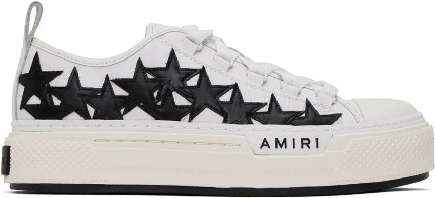 AMIRI White Stars Court Sneakers - Picture 5