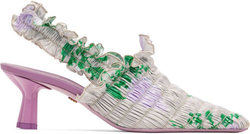 Amy Crookes Gray Garden Heels - Picture 5