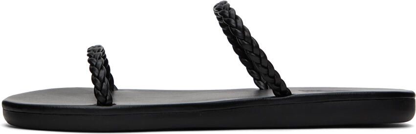 Ancient Greek Sandals Black Aprilia Sandals - Picture 4