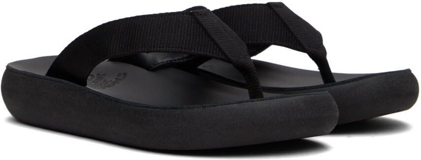 Ancient Greek Sandals Black Charys Comfort Sandals - Picture 2