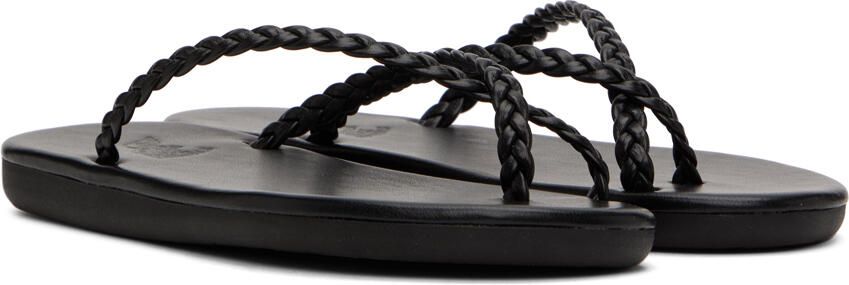 Ancient Greek Sandals Black Ioulia Sandals - Picture 3