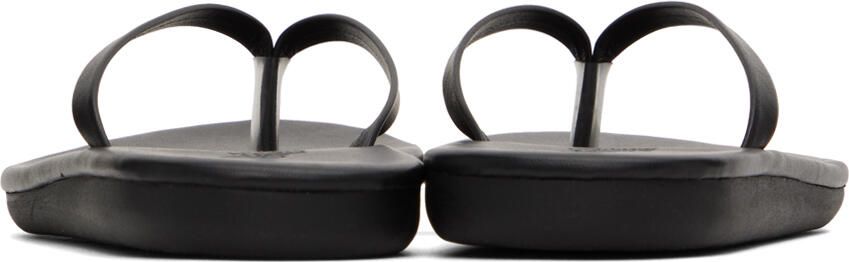 Ancient Greek Sandals Black Flip Flop Sandals - Picture 5