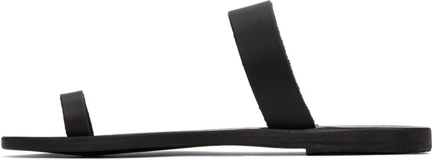 Ancient Greek Sandals Black Thalia Sandals - Picture 4