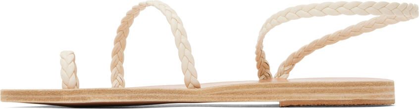 Ancient Greek Sandals Off-White Eleftheria Sandals - Picture 4