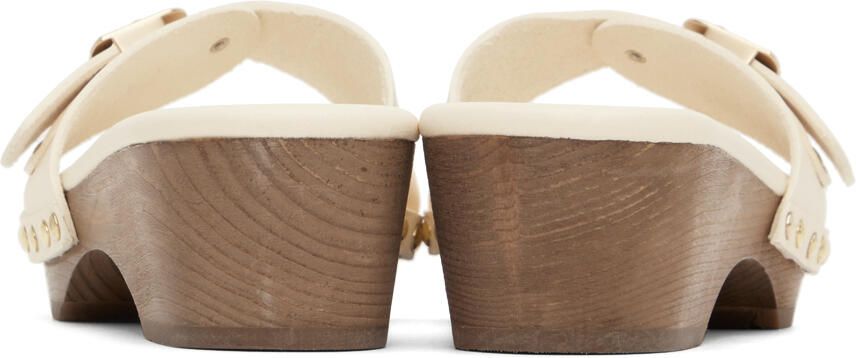 Ancient Greek Sandals Off-White Omia Clogs