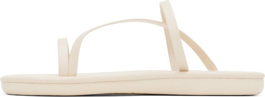 Ancient Greek Sandals Off-White Parthena Sandals - Picture 3