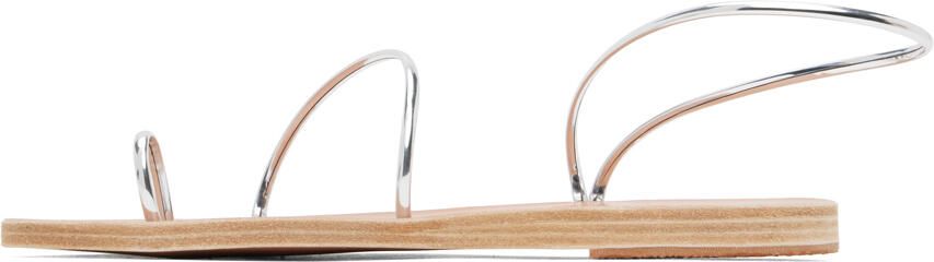 Ancient Greek Sandals Silver Chora Sandals - Picture 4