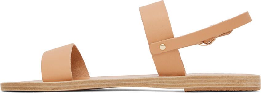 Ancient Greek Sandals Black Clio Sandals - Picture 5