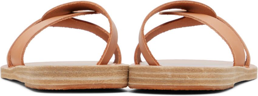Ancient Greek Sandals Tan Desmos Sandals
