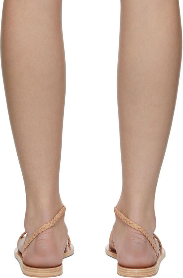 Ancient Greek Sandals Tan Eleftheria Sandals