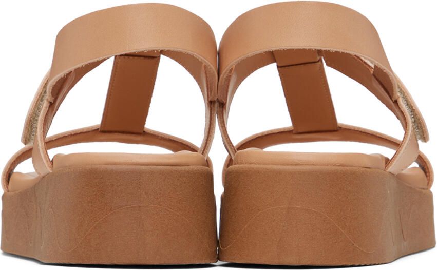 Ancient Greek Sandals Tan Myrto Sandals