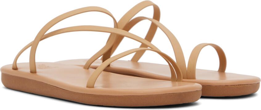 Ancient Greek Sandals Tan Parthena Sandals - Picture 2
