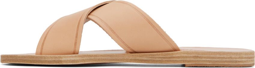 Ancient Greek Sandals Tan Thais Sandals - Picture 5