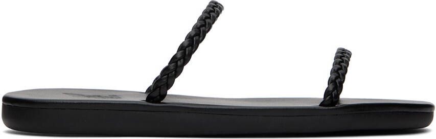 Ancient Greek Sandals Black Aprilia Sandals - Picture 5