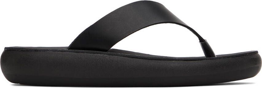 Ancient Greek Sandals Black Charys Comfort Sandals - Picture 5