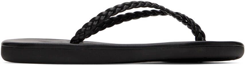 Ancient Greek Sandals Black Ioulia Sandals - Picture 5