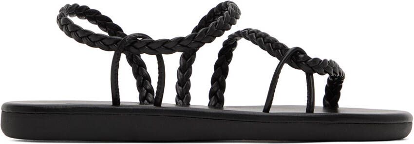 Ancient Greek Sandals Black Maya Sandals - Picture 5