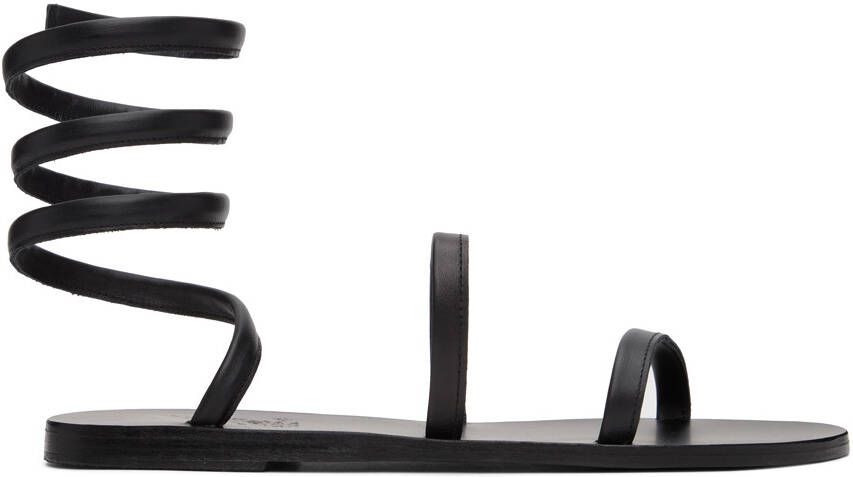 Ancient Greek Sandals Black Ofis Sandals - Picture 5