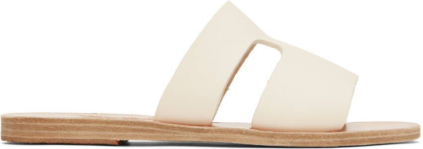 Ancient Greek Sandals Off-White Apteros Sandals - Picture 5