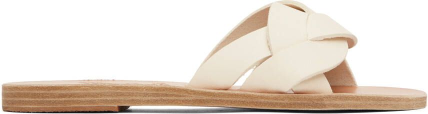 Ancient Greek Sandals Off-White Arachne Sandals - Picture 5