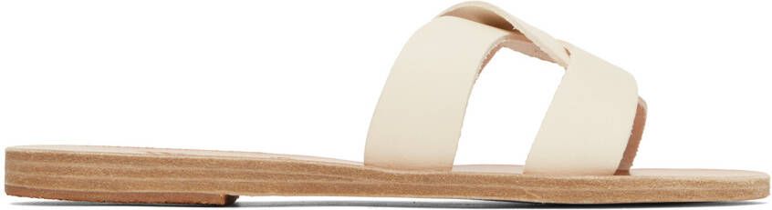 Ancient Greek Sandals Off-White Desmos Sandals - Picture 5