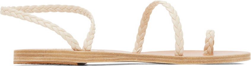Ancient Greek Sandals Off-White Eleftheria Sandals - Picture 5